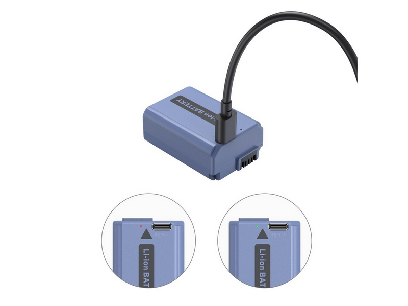 SmallRig 4330 Camera Battery USB-C Rechargable NP-FW50