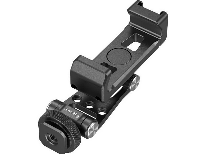 SmallRig 4382 Metal Phone Holder with Cold Shoe Mount