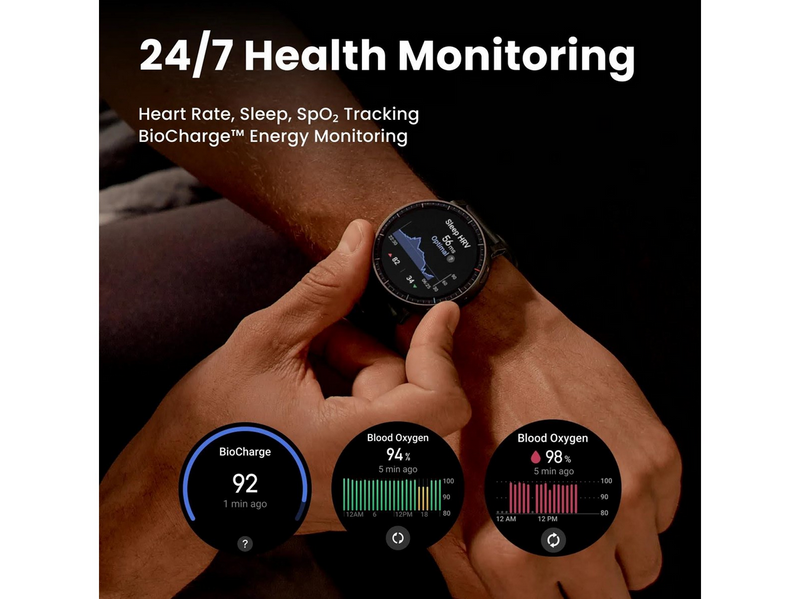 Amazfit Active Max 48mm - Black