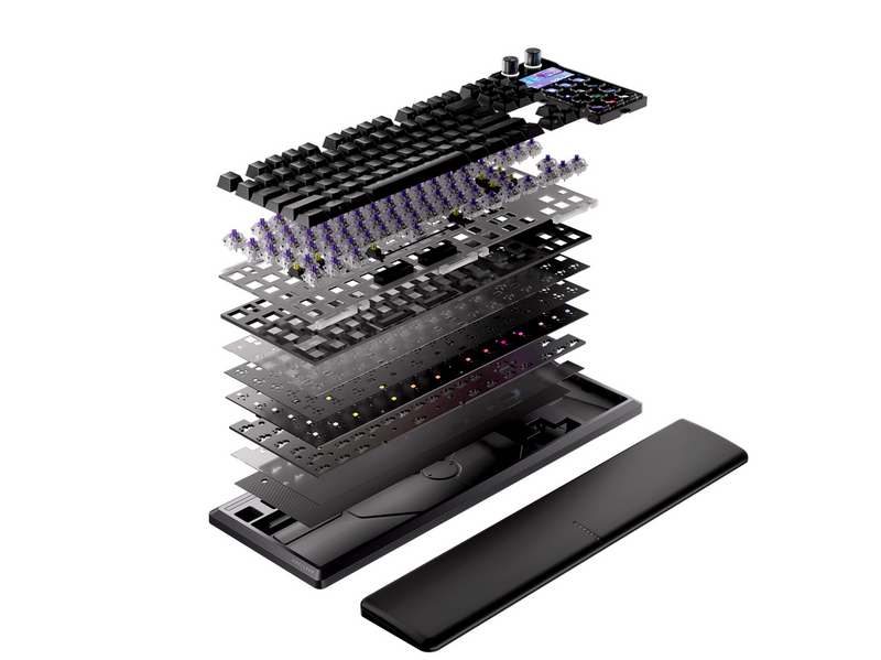 Corsair GALLEON 100 SD Stream Deck-Integrated Mechanical - Gaming Tastatur - Full-Size - Nordic ISO - Schwarz