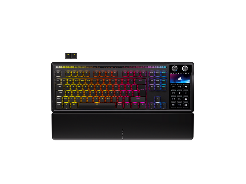 Corsair GALLEON 100 SD Stream Deck-Integrated Mechanical - Gaming Tastatur - Full-Size - Nordic ISO - Schwarz
