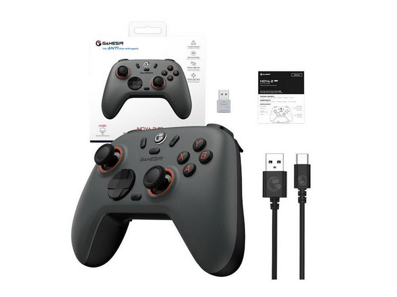 GameSir Nova 2 Lite - Grey - Wireless Controller - PC