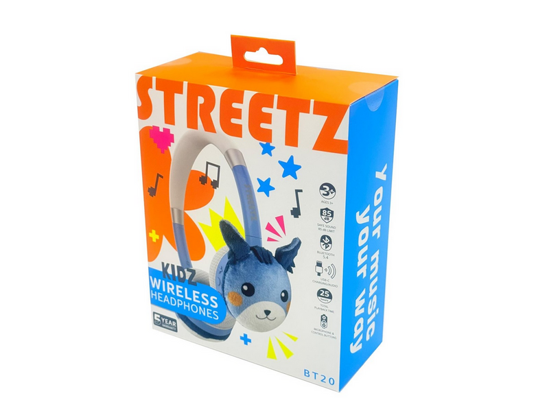 STREETZ BT20 - headphones with mic