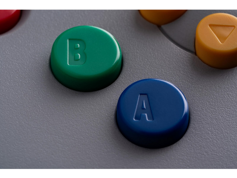 8BitDo 64 Bluetooth - Classic Grey - PC - Switch 1 & 2 - Wireless Controller - Android