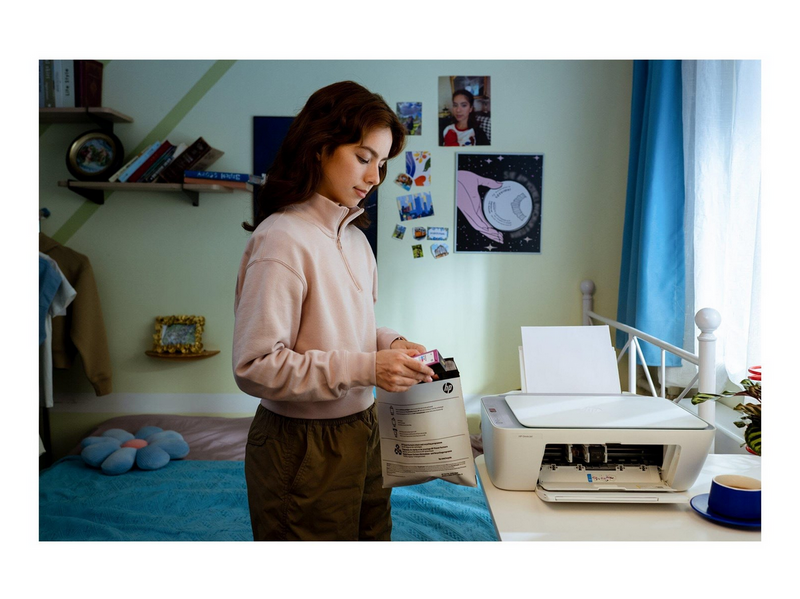 HP Deskjet 2922 All-in-One - Print scan copy | Color inkjet | USB 2.0 | Wi‑Fi(n) Multifunktion - Farbe - Tinte