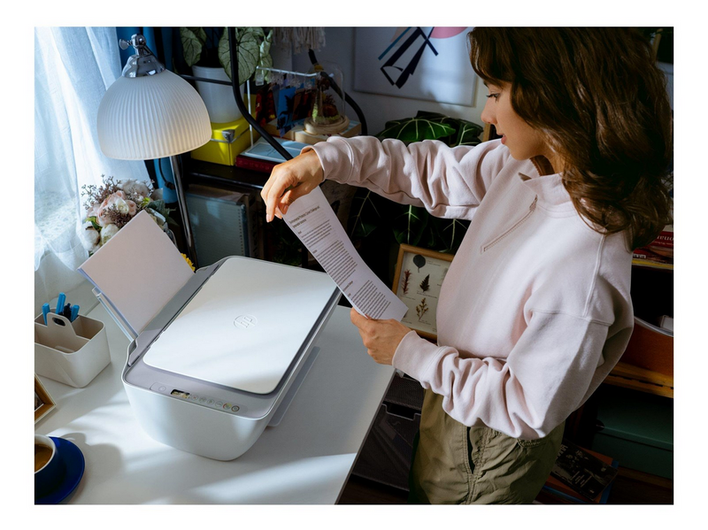 HP Deskjet 2922 All-in-One - Print scan copy | Color inkjet | USB 2.0 | Wi‑Fi(n) Multifunktion - Farbe - Tinte