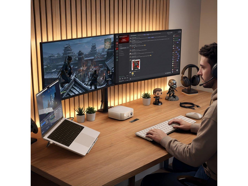 Satechi Thunderbolt 5 CubeDock with SSD Enclosure
