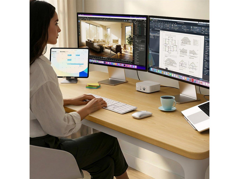 Satechi Thunderbolt 5 CubeDock with SSD Enclosure