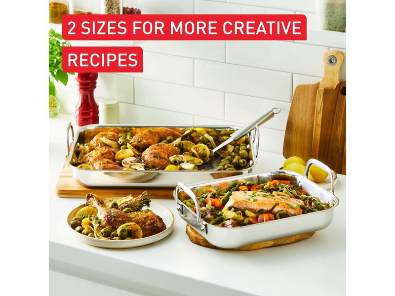 Tefal Tropfschale Emotion Ovenware 2 pcs set