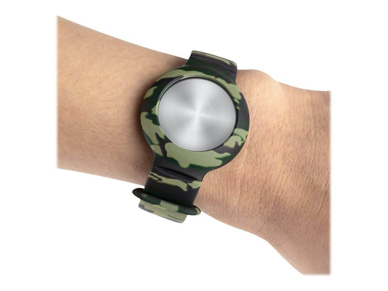 Deltaco Apple AirTag silicone wristband camouflag