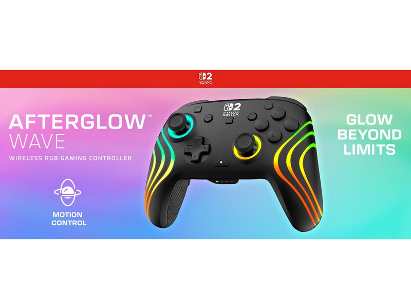 Turtle Beach Afterglow Wave - Black - Wireless Controller - Nintendo Switch