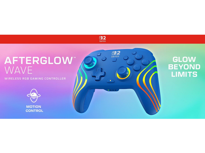 Turtle Beach Afterglow Wave - Blue - Wireless Controller - Nintendo Switch