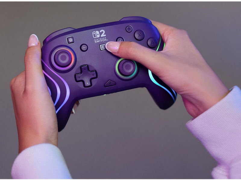 Turtle Beach Afterglow Wave - Purple - Wireless Controller - Nintendo Switch