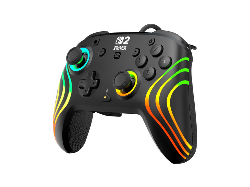 Turtle Beach Afterglow Wave - Black - Wired Controller - Nintendo Switch 2