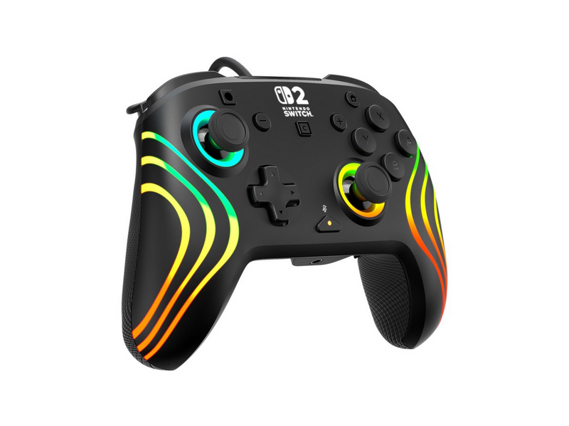 Turtle Beach Afterglow Wave - Black - Wired Controller - Nintendo Switch 2