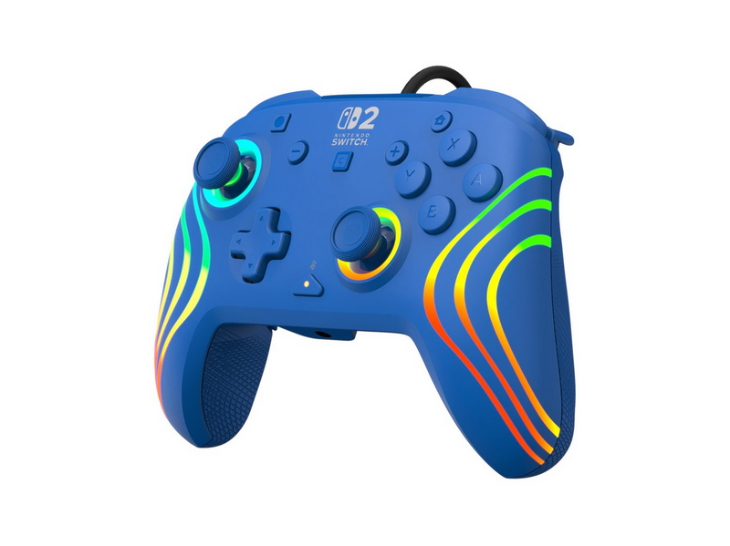Turtle Beach Afterglow Wave - Blue - Wired Controller - Nintendo Switch 2