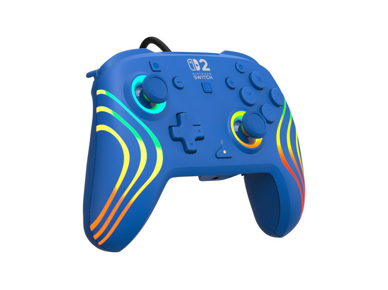 Turtle Beach Afterglow Wave - Blue - Wired Controller - Nintendo Switch 2