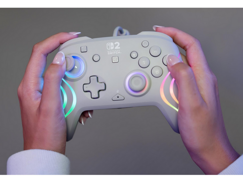 Turtle Beach Afterglow Wave - Grey - Wired Controller - Nintendo Switch 2