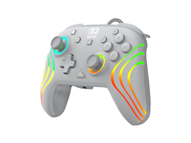Turtle Beach Afterglow Wave - Grey - Wired Controller - Nintendo Switch 2