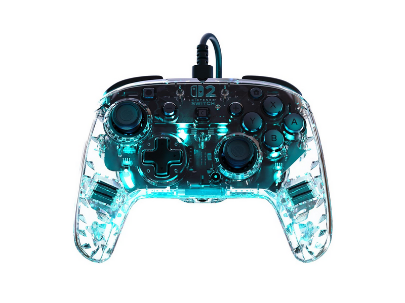 Turtle Beach Afterglow - Clear - Wired Controller - Nintendo Switch