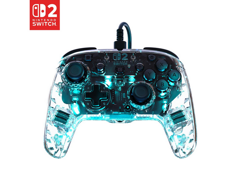 Turtle Beach Afterglow - Clear - Wired Controller - Nintendo Switch