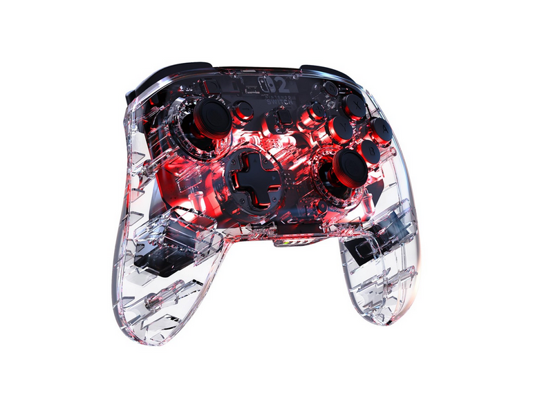 Turtle Beach Afterglow - Clear - Wireless Controller - Nintendo Switch