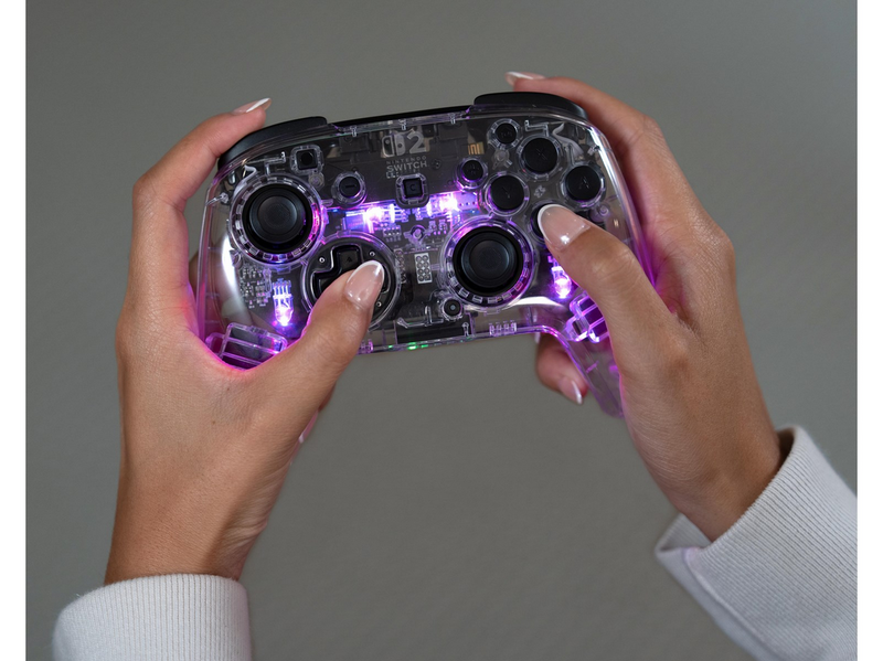 Turtle Beach Afterglow - Clear - Wireless Controller - Nintendo Switch