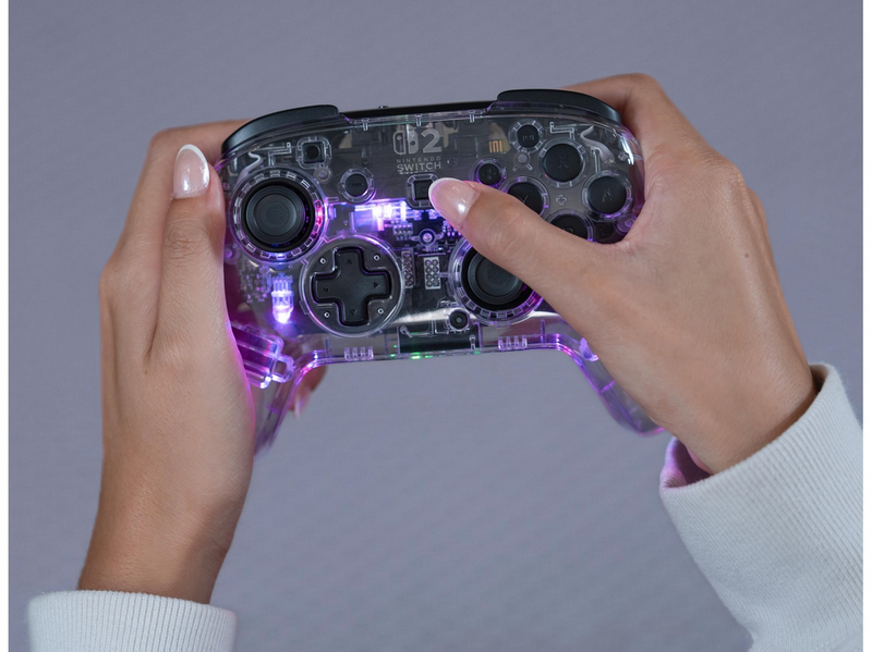 Turtle Beach Afterglow - Clear - Wireless Controller - Nintendo Switch