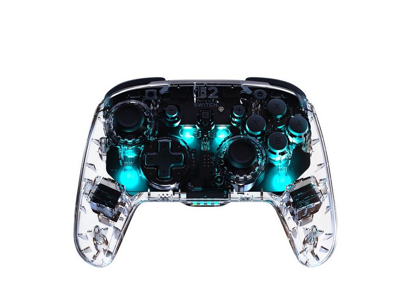 Turtle Beach Afterglow - Clear - Wireless Controller - Nintendo Switch