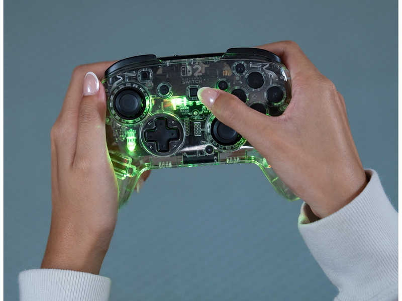 Turtle Beach Afterglow - Clear - Wireless Controller - Nintendo Switch