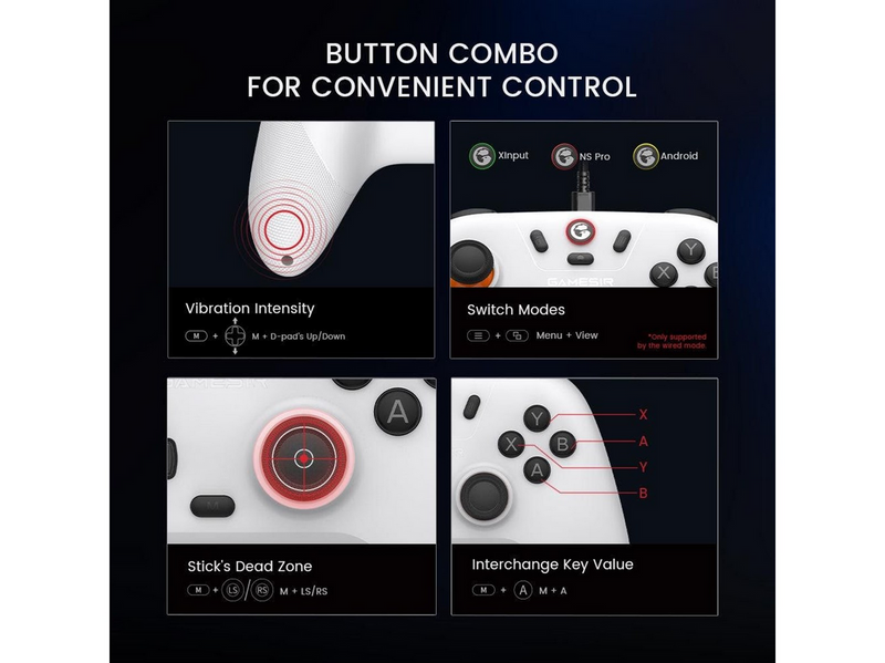GameSir Nova Lite Multiplatform Controller - Gray - Wired Controller - Android