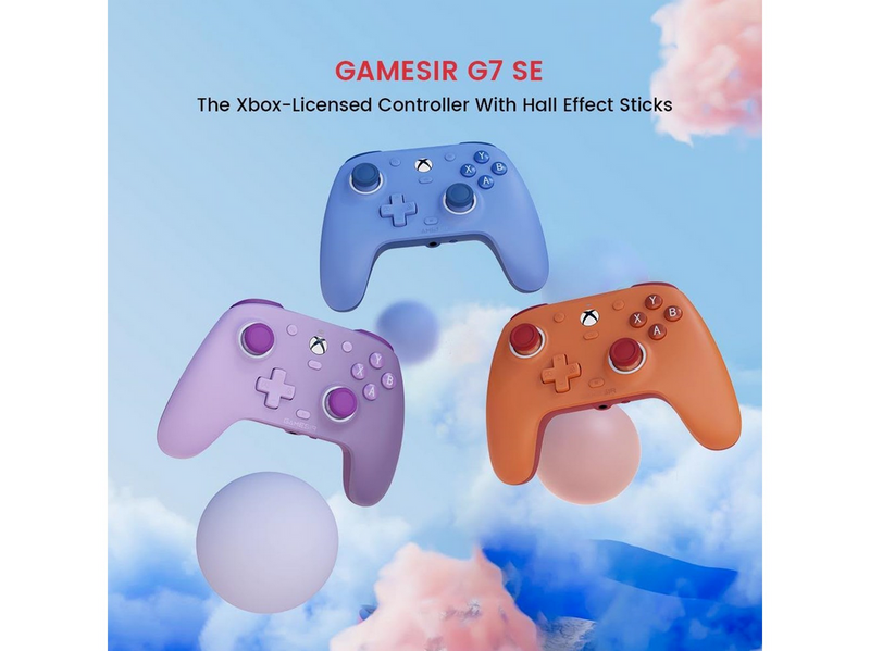 GameSir G7 SE Xbox Wired Controller - Sporty Gray - Wired Controller - Microsoft Xbox One