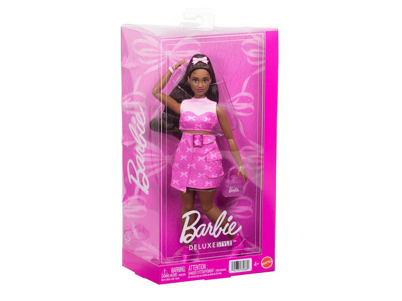 Barbie Deluxe Style Pinker Denim-Skort Hörgeräte