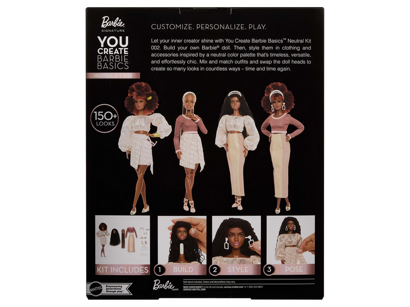 Barbie Signature You Create Black Puppe