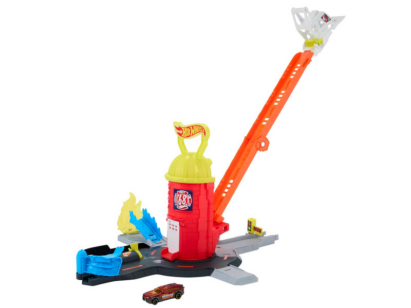 Hot Wheels City Super Fire Station Playset