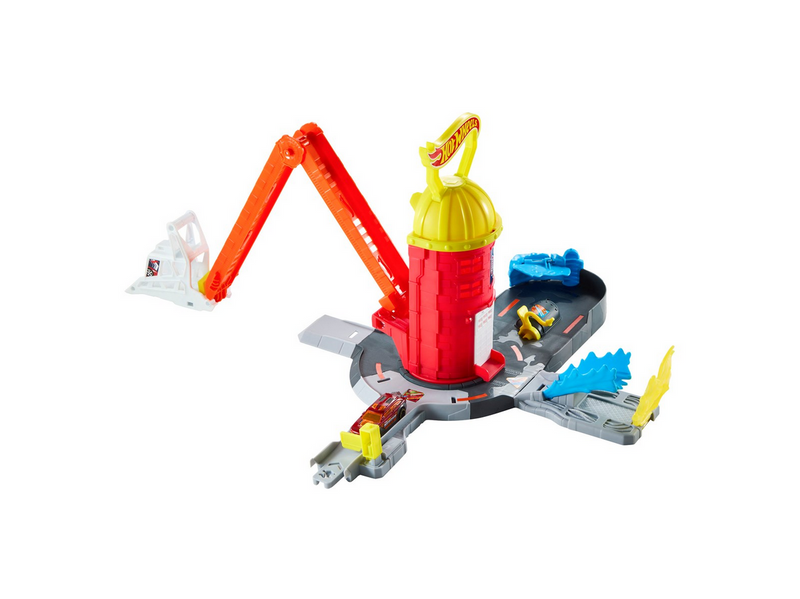 Hot Wheels City Super Fire Station Playset