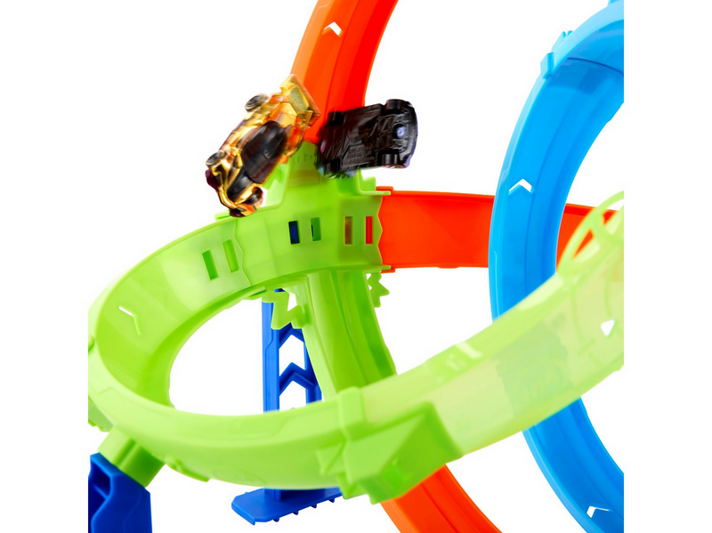 Hot Wheels Stunt Tracks Doppel-Looping Smash