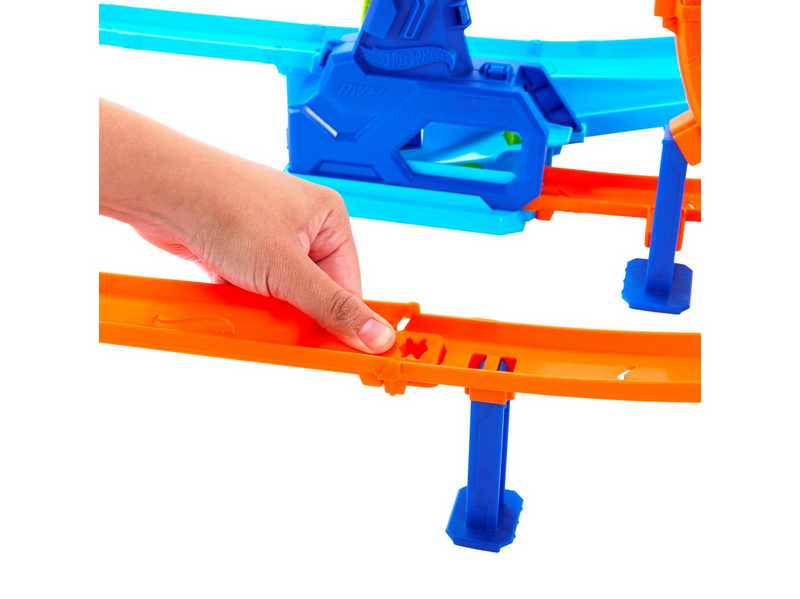 Hot Wheels Stunt Tracks Doppel-Looping Smash