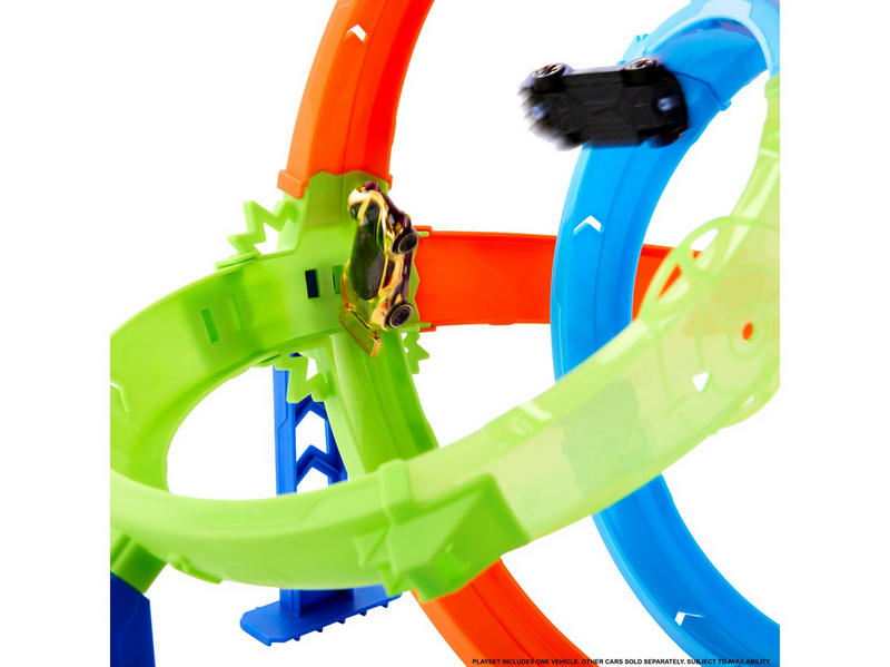 Hot Wheels Stunt Tracks Doppel-Looping Smash