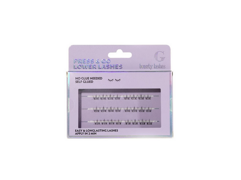 G Beauty Lashes Press & Go lower lashes Bold