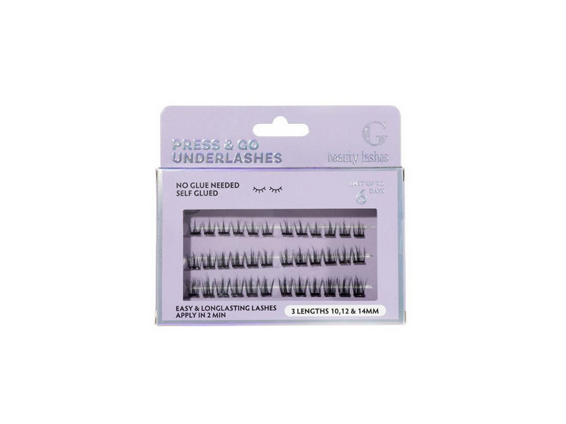 G Beauty Lashes Press & Go Underlashes - Crush