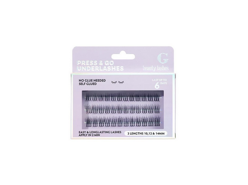 G Beauty Lashes Press & Go Underlashes -Everyday