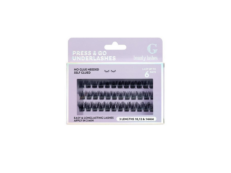 G Beauty Lashes Press & Go Underlashes - Rave