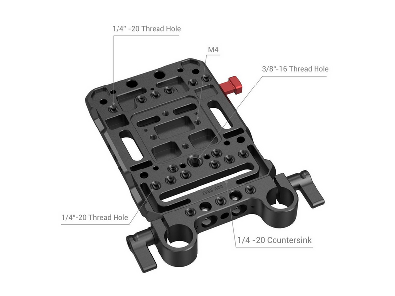 SmallRig 5047 VB99 Pro mini V Mount Battery Kit (4292 + 3016)