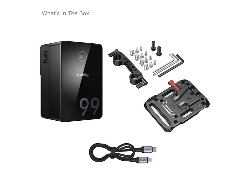 SmallRig 5047 VB99 Pro mini V Mount Battery Kit (4292 + 3016)