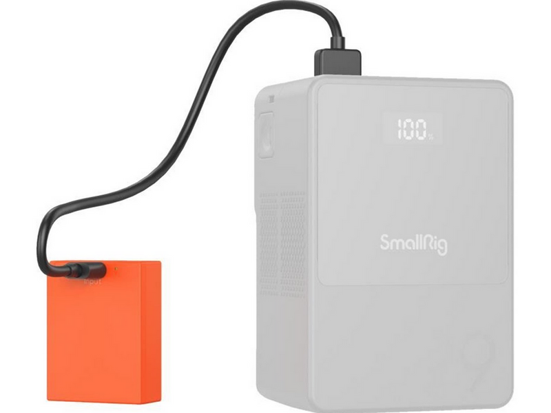 SmallRig 5088 USB-C Rechargeable Camera Battery NP-W126S Orange
