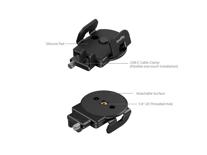 SmallRig 5196 Universal Mounting Clamp for External SSD
