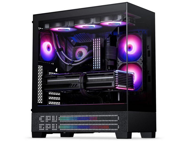 Phanteks XT View Matrix - Gehäuse - Miditower - Schwarz