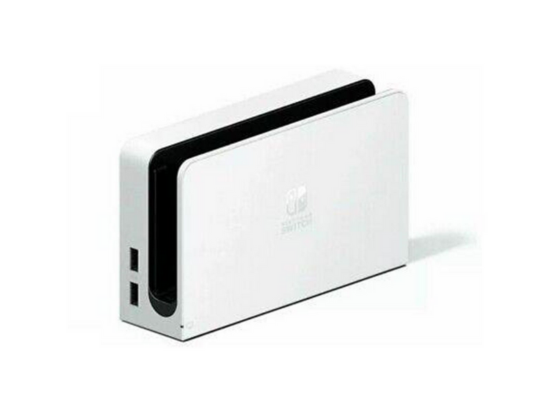 Nintendo Switch OLED Dock - White - Nintendo Switch OLED