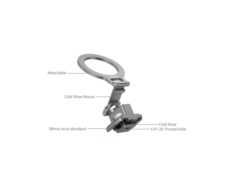 SmallRig 5339 Phone Support with Cold Shoe Mount for Arca-Standard
